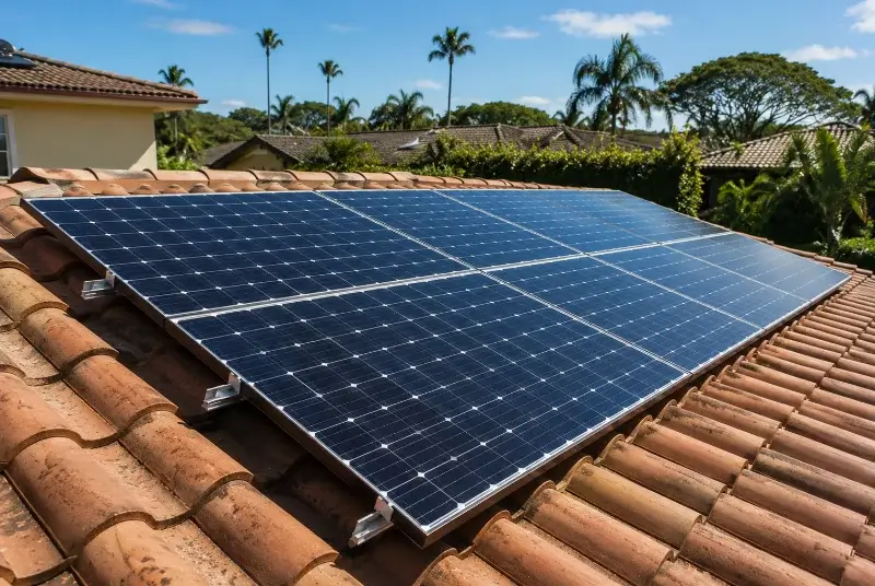 Installation de panneaux solaires à Fretin